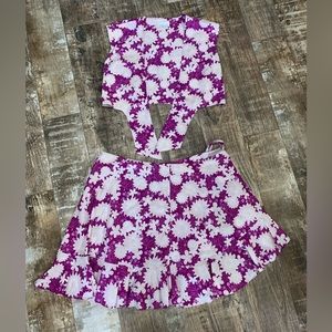 MIGUELINA TOP AND SKIRT